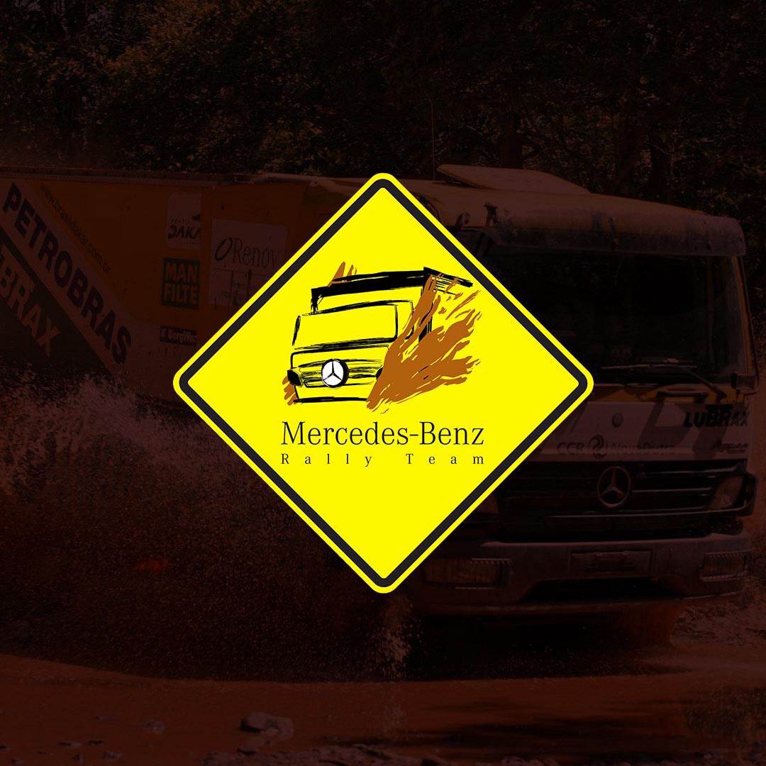 Remo Colomba - Creative Visual Designer - Portfolio - MERCEDES-BENZ - RALLY DOS SERTÕES - Visual Identity